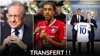 Kylian Mbappé et Florentino Perez trouvé un d’accord,Le Real Madrid prêt à tout pour Leny Yoro..!!