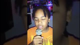 9 Year Old Joshua Singing 🎤 - Throwback Saturday #shorts  #music #singing #throwback