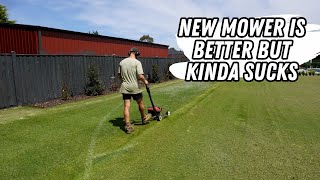 Scalping guide- Battery mower vs 4 stroke rotary vs 2 stroke utility // Spring '24  lawn reno part 1