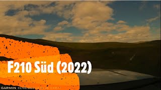 Iceland F-Roads: F210 south (2022, no sound, dashcam)