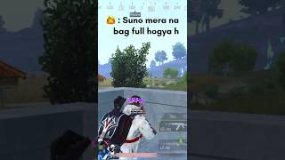 Aise nahi fekna tha 😭| funny gameplay bgmi | Bag full hogya h #shorts