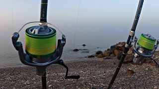 BUSCANDO LA DORADA  CONDICIONES PERFECTAS... SURFCASTING GRANADA