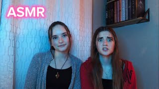 Mean girl vs nice girl (ASMR) with my Sister