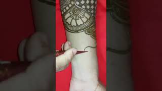 Latest Beautiful Full Hand Mehndi Design For Festival #shorts #seemamehndidesign