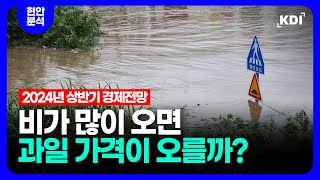 잦아지는 기상이변...집중호우 마다 물가 오르면 어쩌지