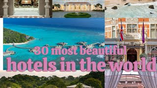 🏤♥️♥️TOP 30 most beautiful hotels in the world2023🤩🤩