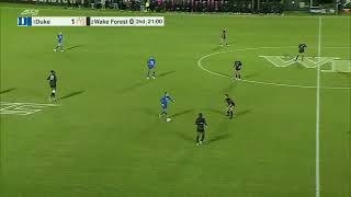 #1 Duke 2-0 #2 Wake Forest | ACC | NCAA Women's Soccer 2024