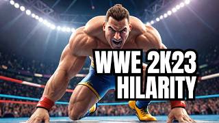 WWE 2K23 PC  FUN GAME PLAY | WITH TELUGU COMMENTARTY