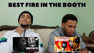 American's First Reaction to Fire In The Booth (WRETCH 32, M Huncho)