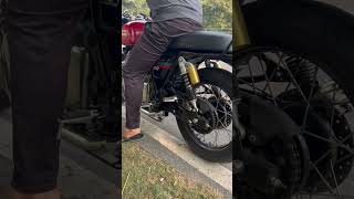 Without Exhaust Continental Gt650 #trending #continentalgt650 #royalenfield #viral #shorts #exhaust