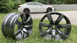 SOLD! Pair of Refurbished Nissan GTR Wheels for Sale. $500 with free shipping in the US