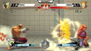 Bonchan (Sagat) vs Dieminion (Guile) - Final Round 18 USF4 - 720p 60fps