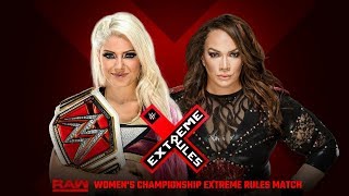 WWE Extreme Rules 2018: Alexa Bliss vs. Nia Jax