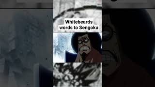 one of Whitebeard's coldest moments #whitebeaed#sengoku #onepiece#shorts