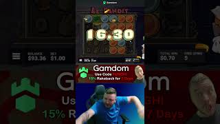 INSANE LeBandit WIn HACKSAW GAMING #shorts #casino #gambling