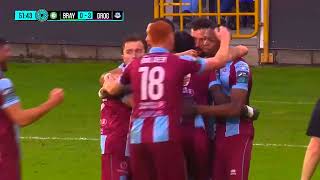 2ND FRANTZ PIERROT GOAL - DROGHEDA UNITED V BRAY WANDERERS - 2024 PROMOTION/RELEGATION PLAYOFF