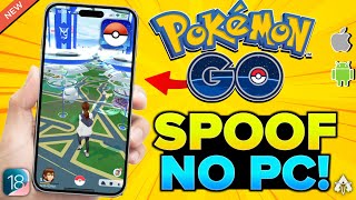 *NEW* How To Spoof Pokemon Go on iOS/Android Without PC! iToolab AnyGO | iOS 18 Supported