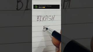 Bikash logo 🔥 how to create professional logo #brand #viral #trending #shorts