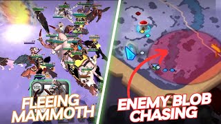 Can The COMMAND MAMMOTH Escape from 200 ENEMIES?  |  Albion Online Intense Moment