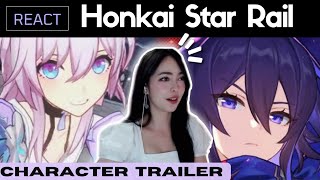 REACTING to EVERY Honkai Star Rail Character Trailer !!!