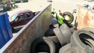 Inaugural Tire and Sign Buyback Event a Huge Success