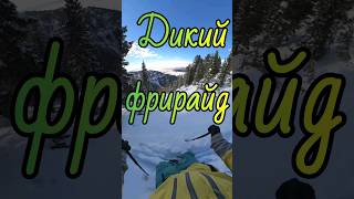 Дикий фрирайд в Банско #фрирайд #freeride #powderpuff #банско