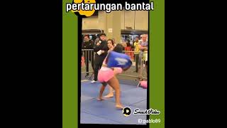 pertarungan bantal #fight #world