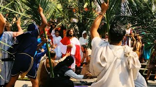 Semana Santa 2023 - Entrada Triunfal - Pueblo de Santa Fe CDMX