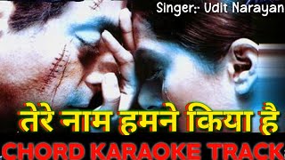 Hum Teri Yaado Mein Khoye Karaoke Chord version udit narayan shabir