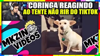 CORINGA REAGINDO A TENTE NÃO RIR (by mkzin vídeos) #1🤣