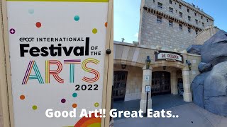 Epcot's International Festival of Arts-2022 and Lunch at Le Cellier