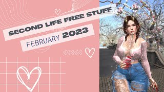 Second Life 2023  l  Free Stuff Valentine Type Stuff  l  Sandra8675