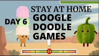 Popular Google Doodle Games Peppers and Ice Cream Game Day 6