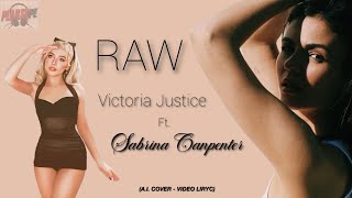 RAW - Victoria Justice Ft. Sabrina Carpenter (AI Cover) || Video Lyric #victoriajustice #aicover