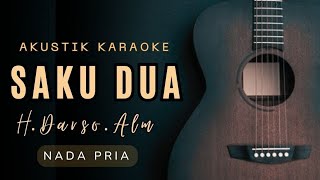 DARSO - SAKU DUA ( KARAOKE AKUSTIK )