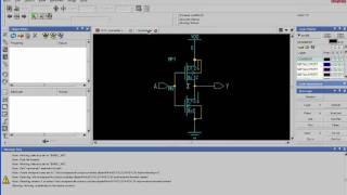 VLSI Tutorial 3: Schematic driven layout using Mentor Graphics ICStation