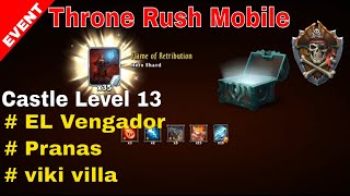 Throne Rush Mobile :  Pirate Island  Castle Level 13