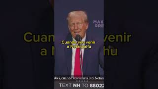 Donald trump da mensaje a baiden