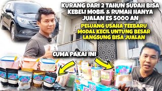 PELUANG USAHA ES VIRAL CUMA PAKAI BUBUK BISA LANGSUNG JUALAN OMSET JUTAAN MODAL KECIL