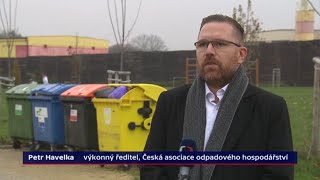 ČT: S novým zákonem hrozí problémy s plasty, od ledna není kam dávat zbytky po třídění