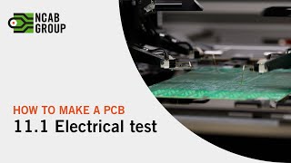 Electrical test | How to make a PCB step 11.1