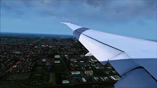 P3D V4.2 PMDG 777 Landing Rwy 06 EHAM