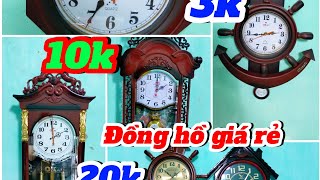 📢📣🔊 video xả đồng hồ quả lắc,đồng hồ treo tường mua là có quà