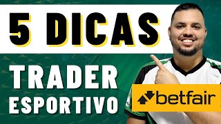 5 DICAS de OURO para o TRADER ESPORTIVO INICIANTE + DICA de CURSO GRATUITO ✅