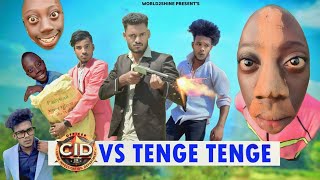 Tenge Tenge Viral Comedy Video | CID vs Tenge Tenge | Divyanshu Bharti - World2shine #tengetenge