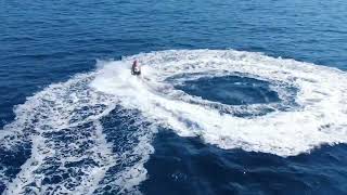 Jet Ski drone footage from Aris Water Sports