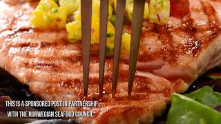 Grilled Salmon with Caribbean Salsa & Grilling Salmon Guide