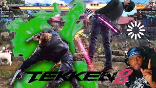 El Tigre fighting THROUGH THE LAG SWITCHING  | Tekken 8 Ranked