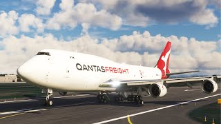 Dangerous landing of a Boeing 747 Qantas at Tunis–Carthage International Airport - MFS2020