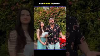 Aamir Majid ne brain new 5G mobile phone ka giveaway #giveaway #shorts